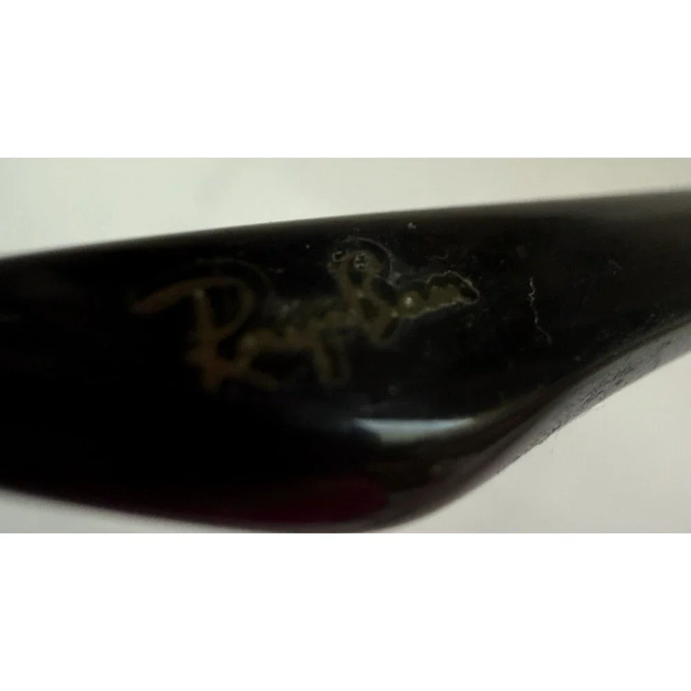 Ray-Ban RB5224 5014 Eyeglass Frames 51-16-140 Black Red Script Arms